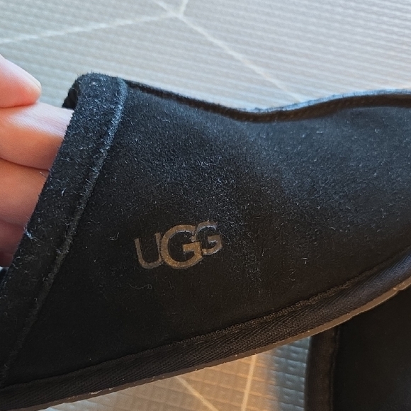 UGG Men's Black Suede Loafers - Picture 5 of 5